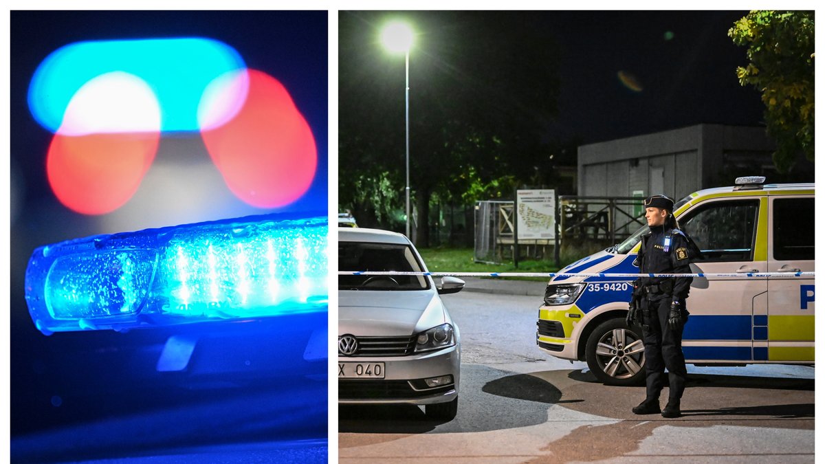 En man i 25-årsåldern sköts till döds i Märsta under tisdagskvällen.
